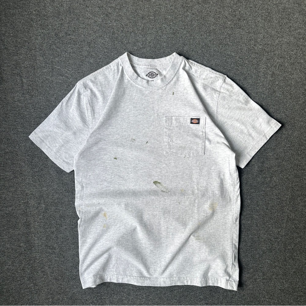 Dickies painted splash Gray Men's Short Sleeve Tee